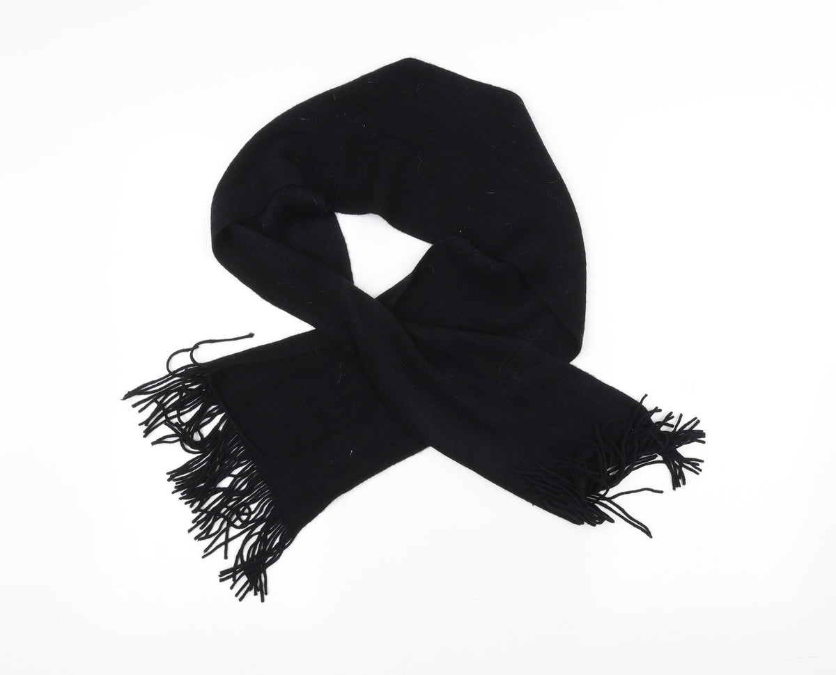 Preworn Womens Black Scarf