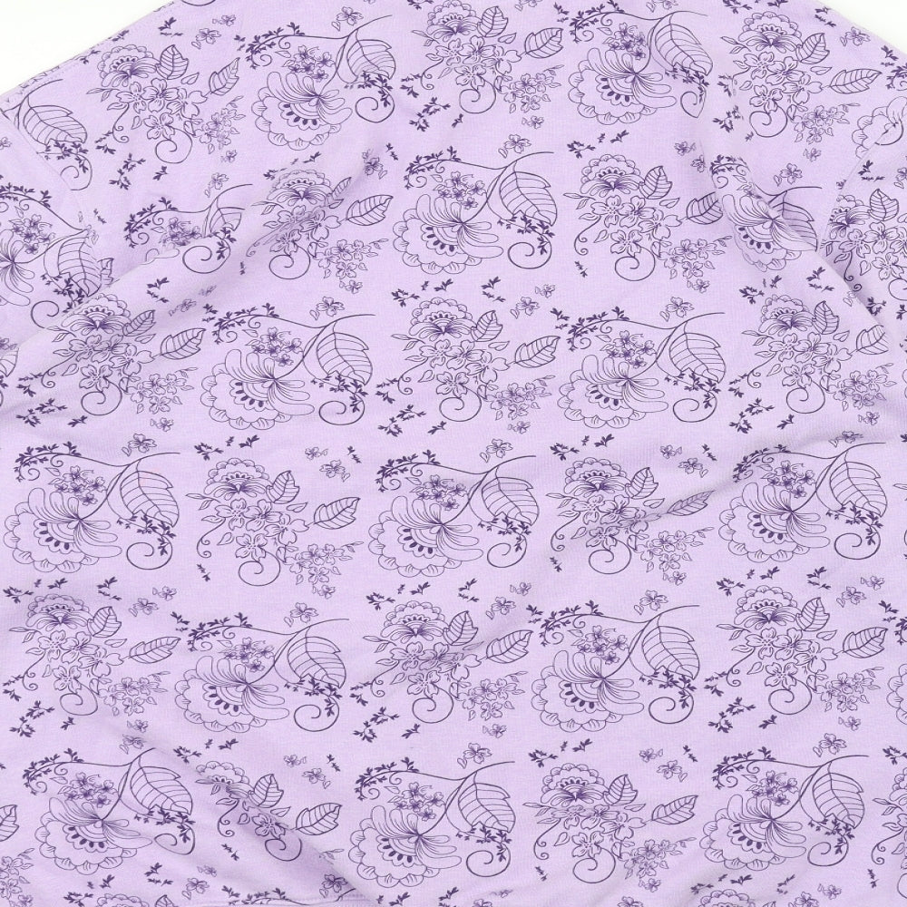 Damart Womens Purple Pullover Jumper Size 14