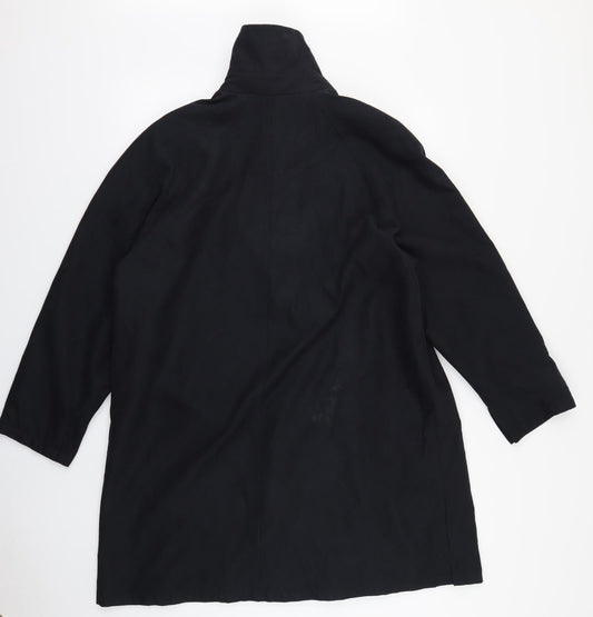 BHS Womens Blue Trench Coat Coat Size 12