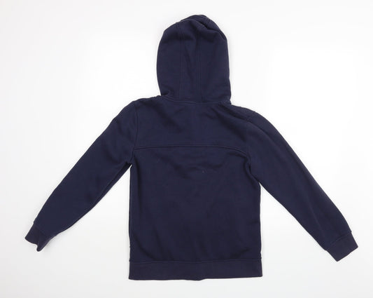 Womens UK Size 8 LA Gear Blue Full Zip Hoodie