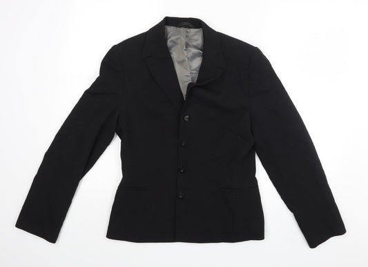Next Womens Black Jacket Blazer Size 10