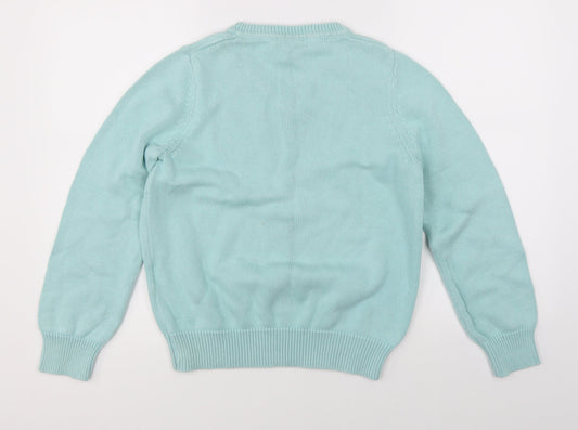 Damart Womens Green Pullover Jumper Size 14