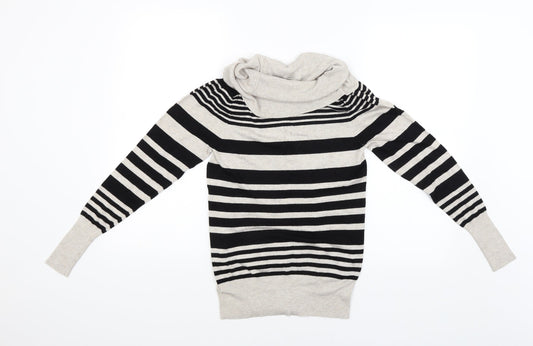 Womens UK Size 10 M&S Beige Pullover Jumper
