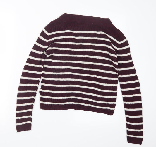 Womens UK Size S H&M White Pullover Jumper
