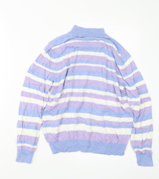 Womens UK Size 10 Marks and Spencer Blue Pullover Jumper