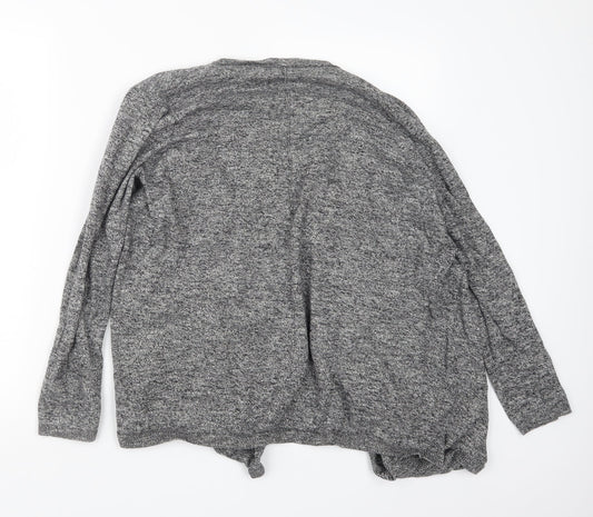 Womens UK Size 14 New Look Grey Cardigan Jumper