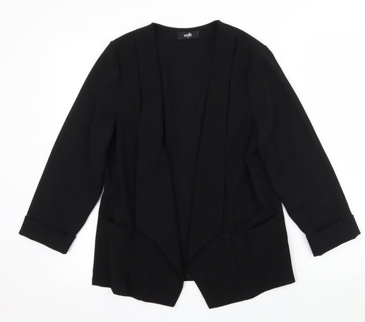 Womens UK Size M Wallis Black Jacket