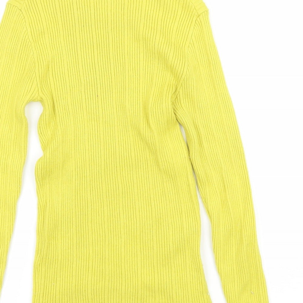 Primark Womens Green Knit Pullover Jumper Size 10