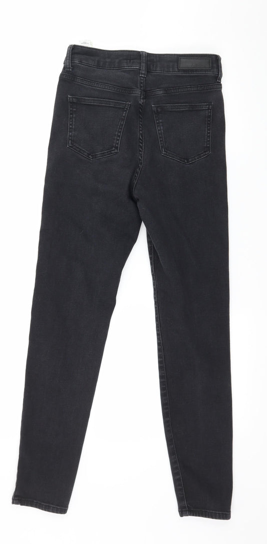 Marks and Spencer Womens Grey Denim Skinny Jeans Size 8 L27 in
