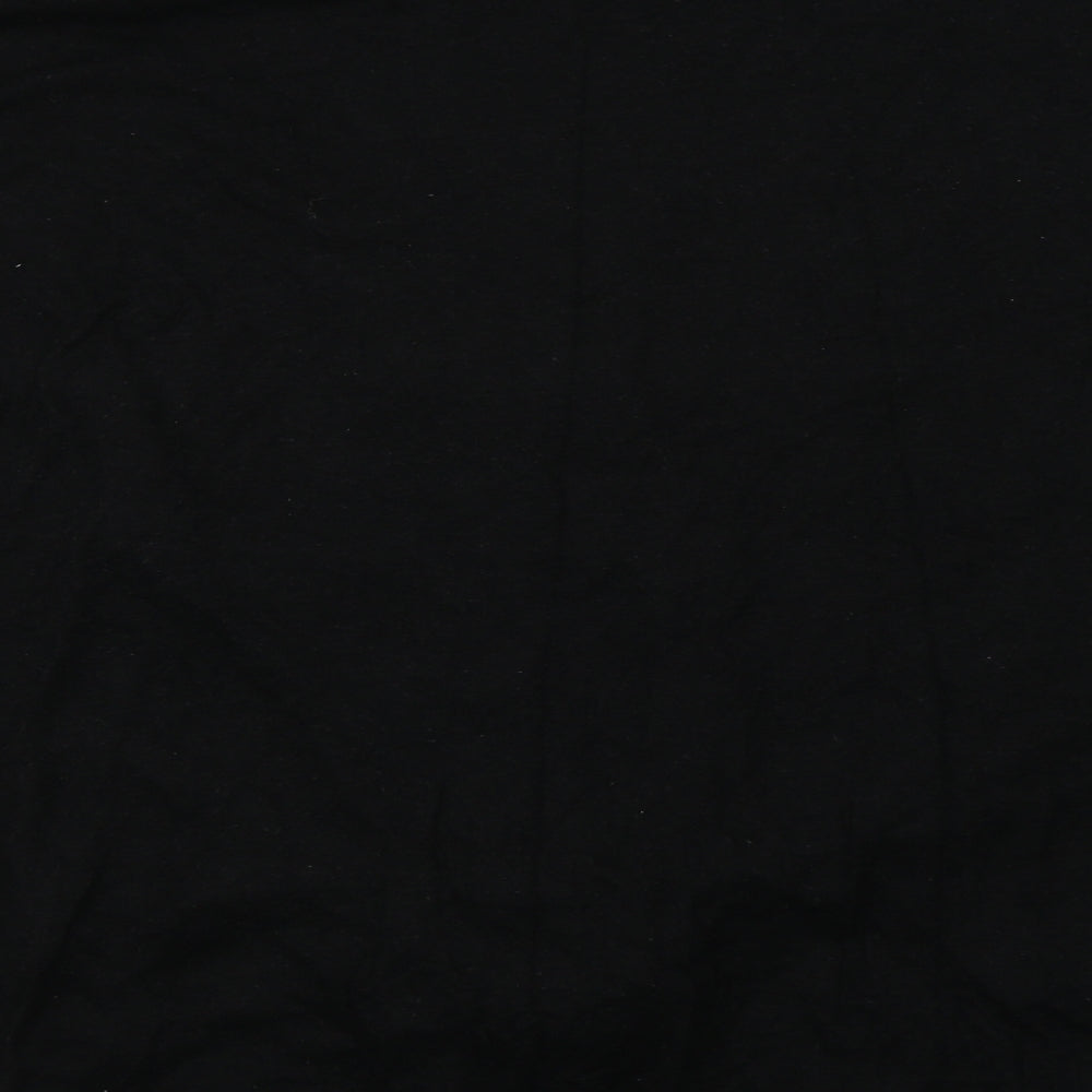 Womens UK Size 16 Select Black Basic T-Shirt