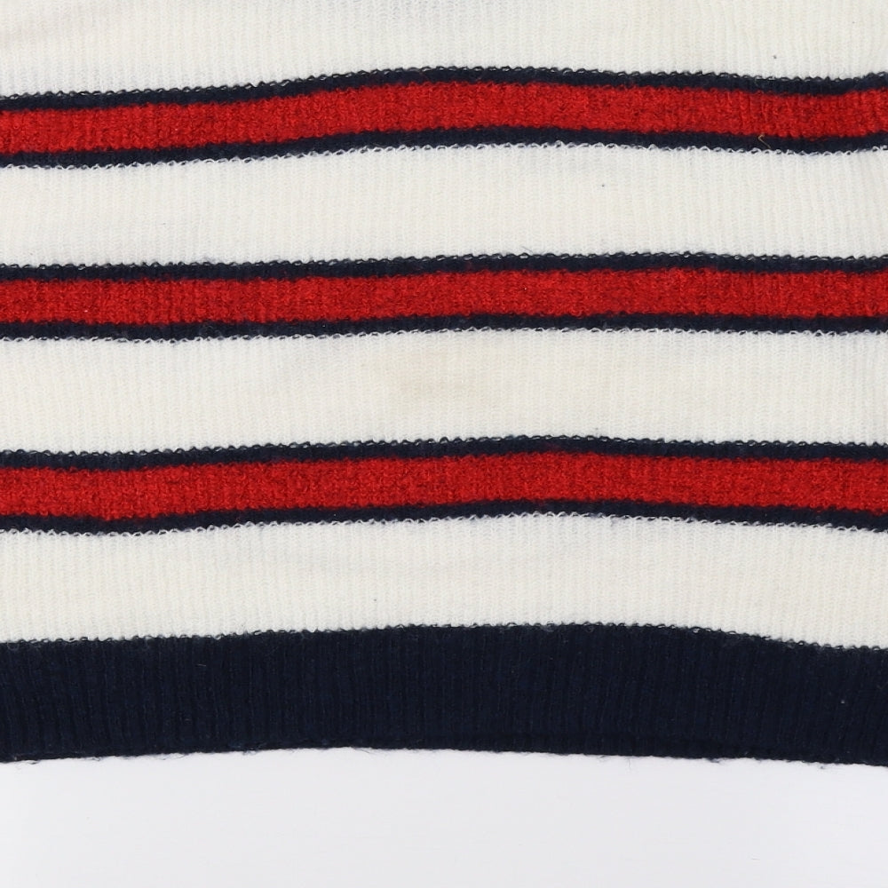 Womens UK Size 10 H&M Multicoloured Pullover Jumper