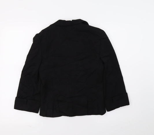 Dorothy Perkins Womens Black Jacket Blazer Size 8