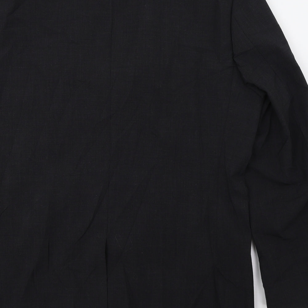 Mens UK Size M REMUS Regular Black Suit Jacket