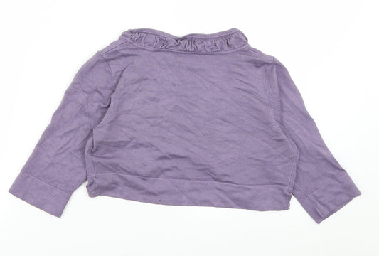 Coast Womens Purple Cardigan Jumper Size S