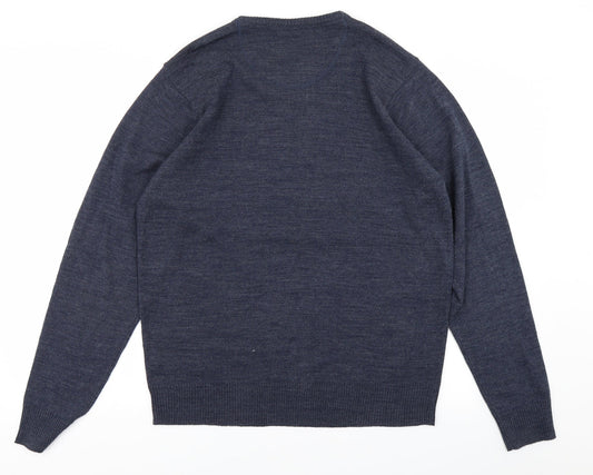 Industrialize Mens Blue Pullover Jumper Size XL