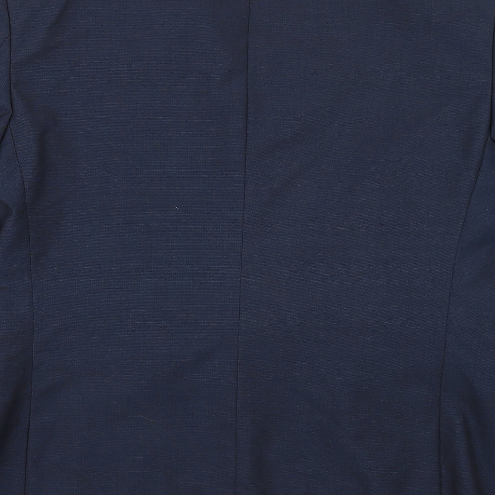 V Mens Blue Jacket Blazer Size 40
