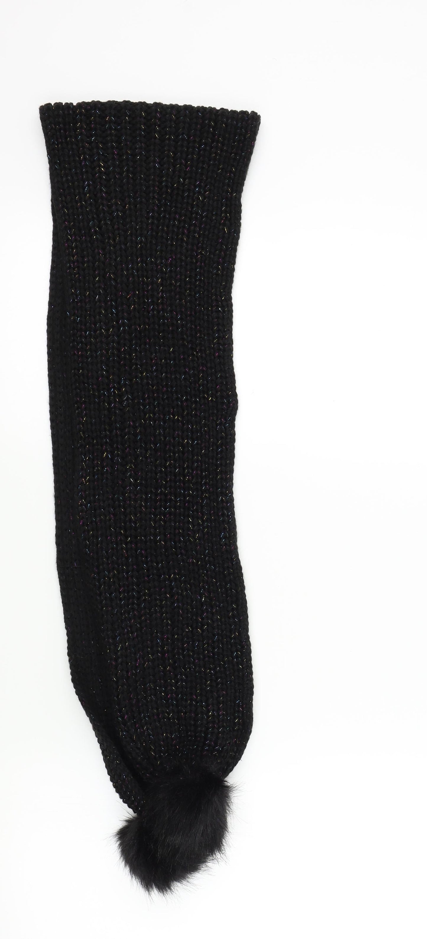 Avon Girls Black Colourblock Scarf Scarves & Wraps One Size - spark