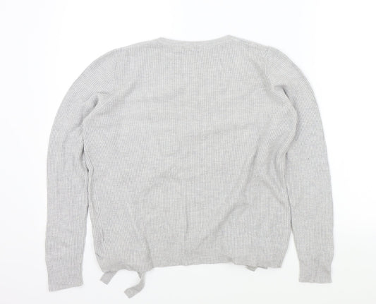 TU Womens Grey Pullover Jumper Size 12