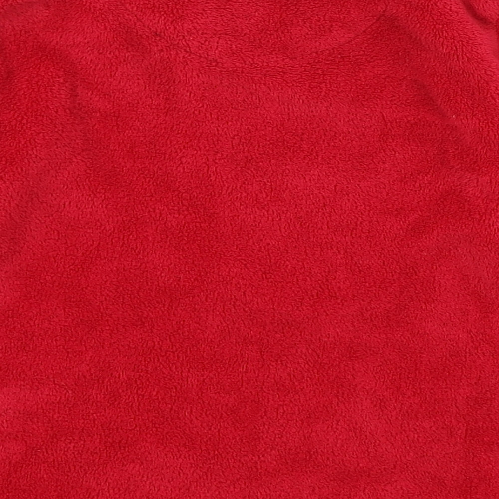 Rebel Boys Red Colourblock Pyjama Top Size 5-6 Years - Christmas Jumper