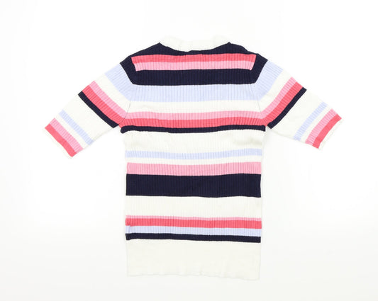 Womens UK Size 10 M&S Multicoloured Pullover Jumper