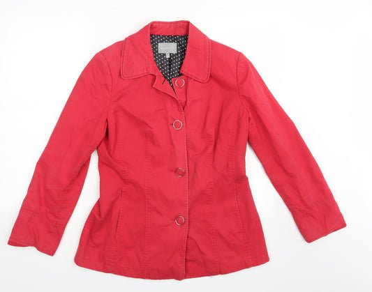 Womens UK Size 10 Per Una Red Jacket