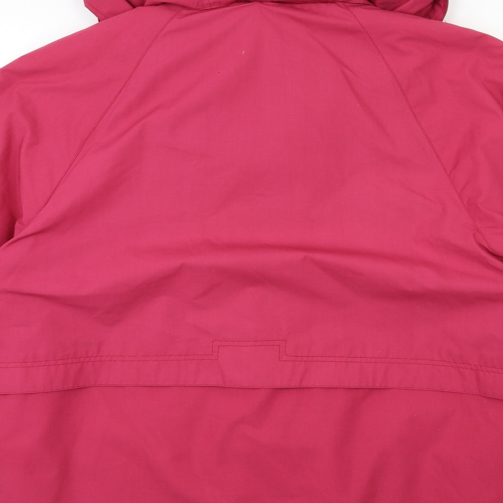 Womens UK Size M telemac Pink Overcoat
