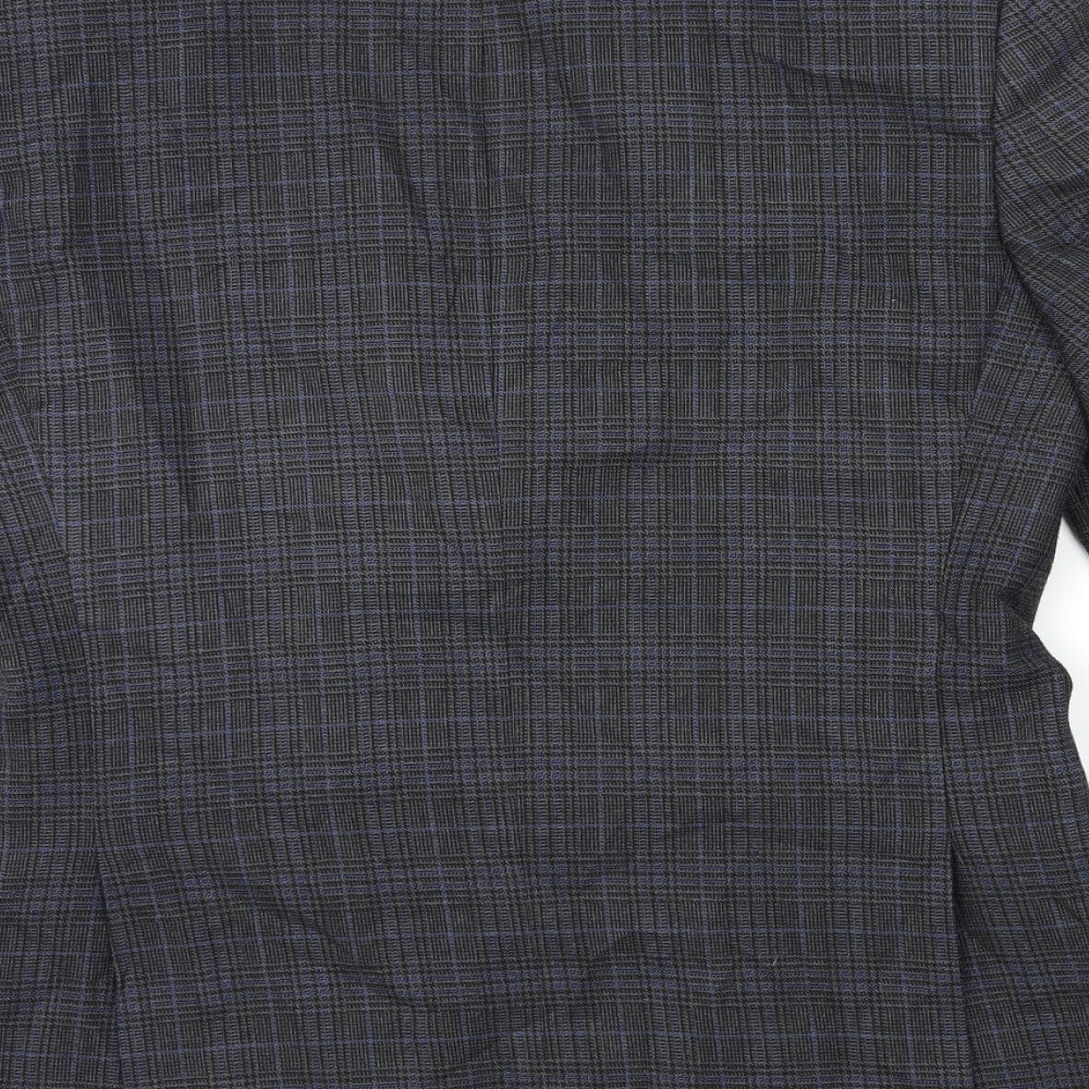 Mens UK Size 40 Marks and Spencer Regular Blue Suit Jacket
