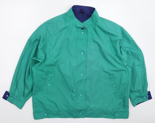 Womens UK Size 18 Telemac Green Jacket