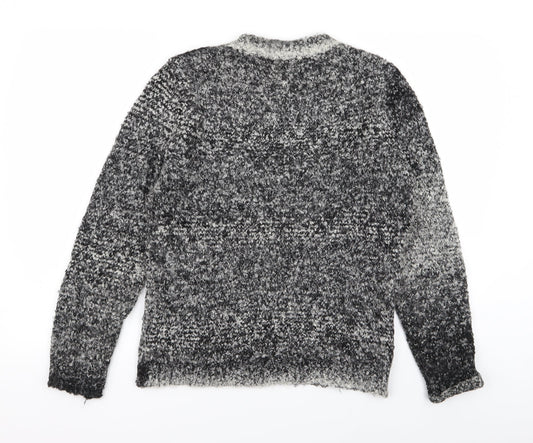 Womens UK Size 6 H&M Grey Pullover Jumper