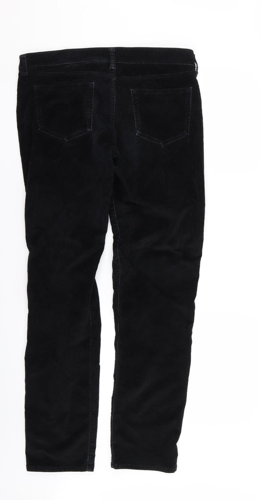 Preworn Womens Black Skinny Jeans Size 10 L32 in