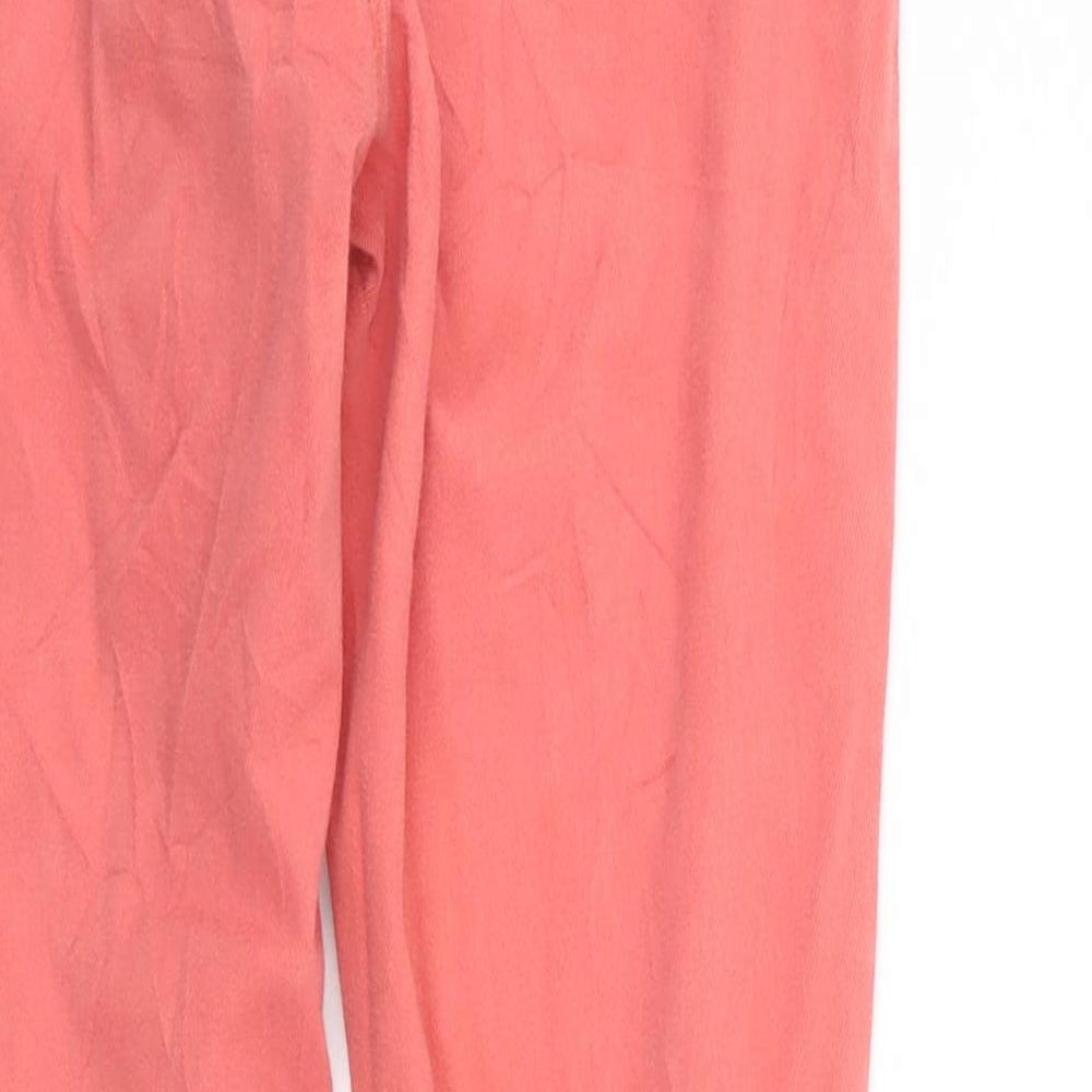 Topshop Womens Pink Skinny Jeans Size 8 L26 in