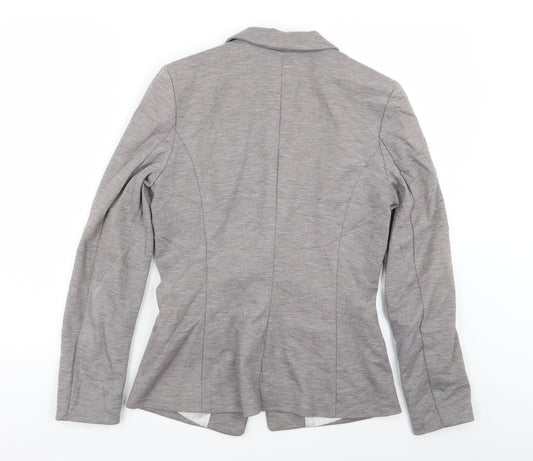 Womens UK Size 10 H&M Regular Grey Blazer