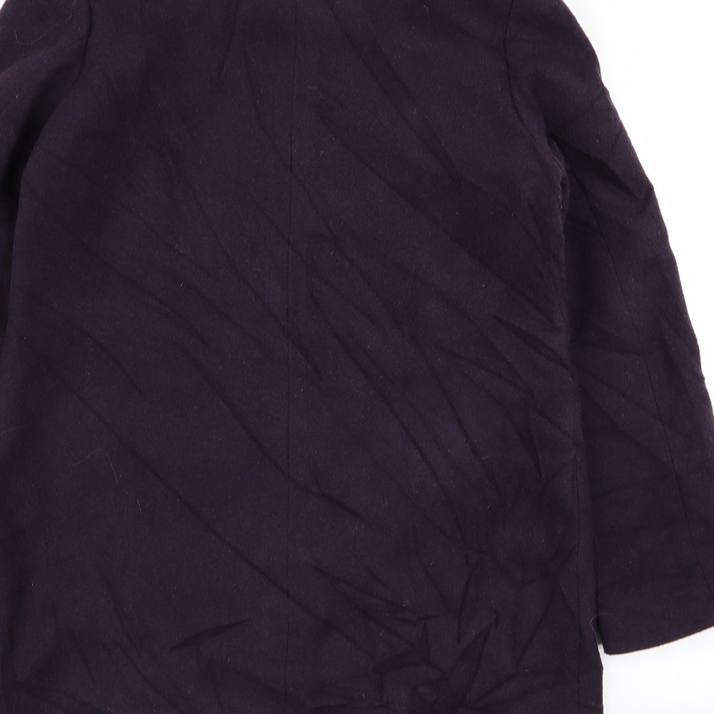 Womens UK Size 10 isle Purple Overcoat
