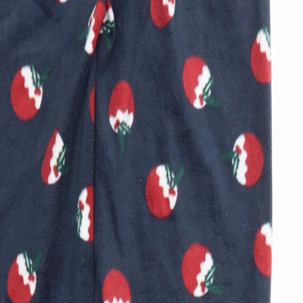 Womens UK Size 12 Preworn Regular Fit Blue Trousers