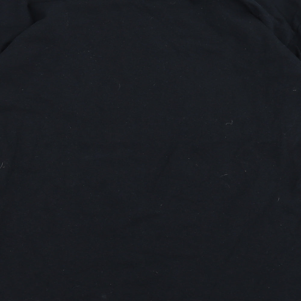 Mens UK Size L Gildan Blue T-Shirt