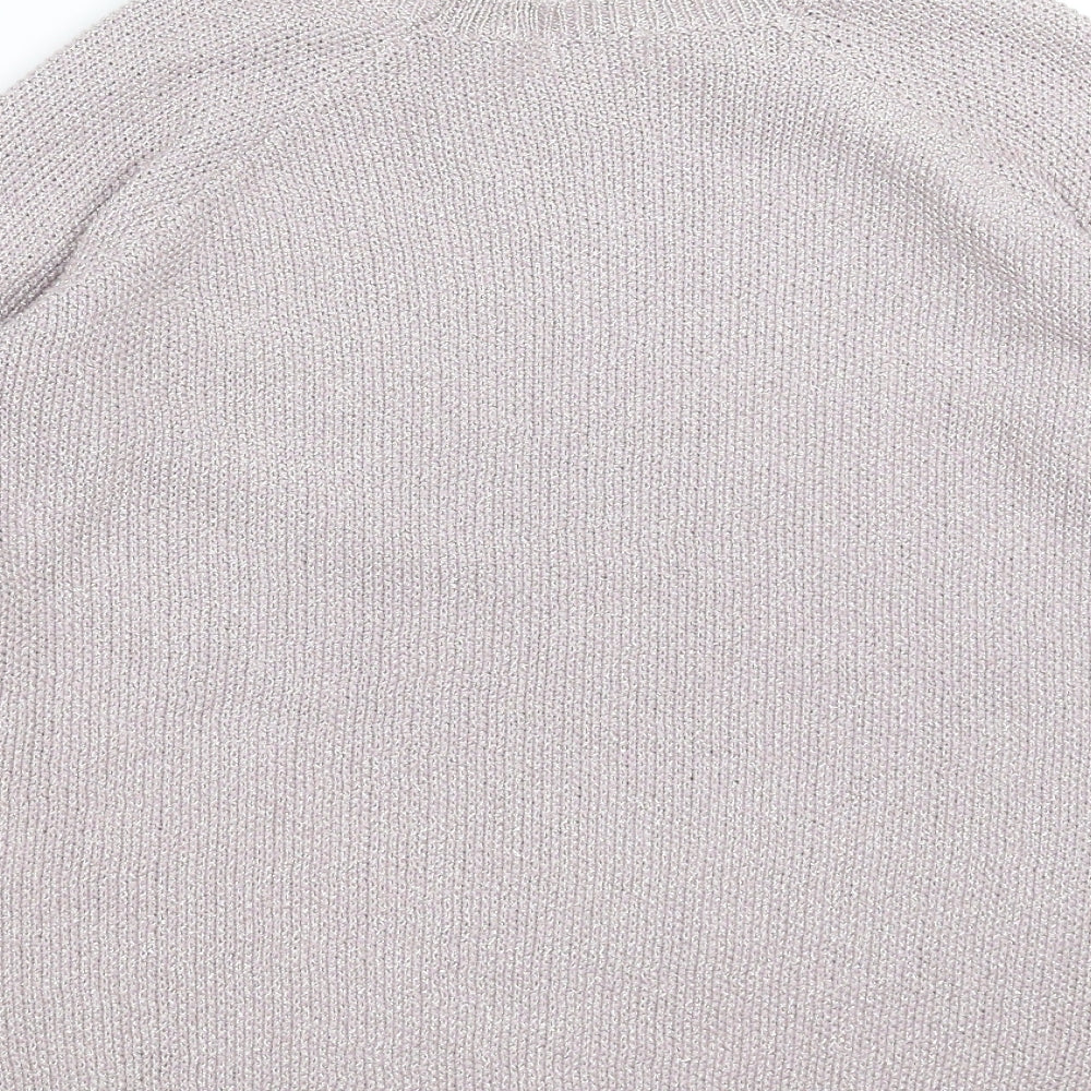 Womens UK Size 8 River Island Purple Pullover Jumper