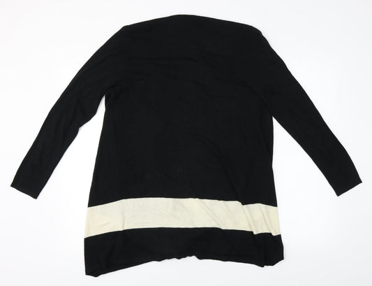 Womens UK Size 10 Marks and Spencer Black Cardigan Jumper