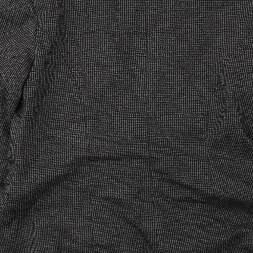 George Womens Grey Jacket Blazer Size 12