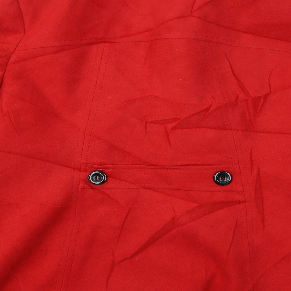 Womens UK Size 16 BHS Red Jacket