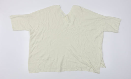 Womens UK Size M Mng Ivory Pullover Jumper