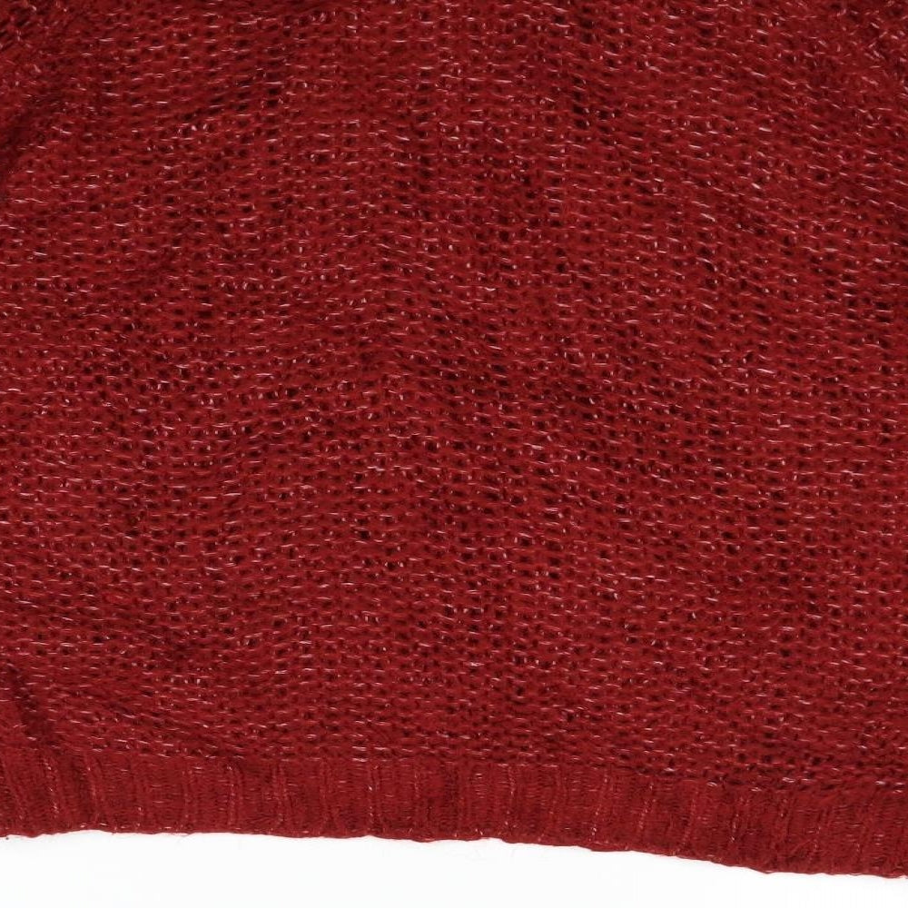 TU Womens Red Pullover Jumper Size 12