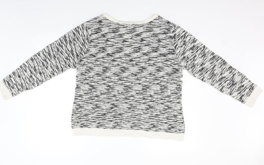 Dorothy Perkins Womens White Pullover Jumper Size 18