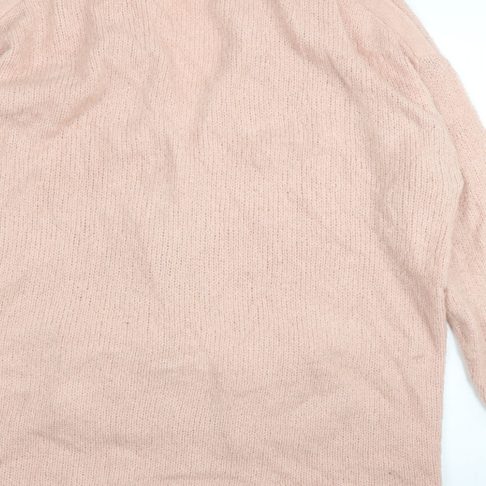 Avenue Womens Pink Pullover Jumper Size 16