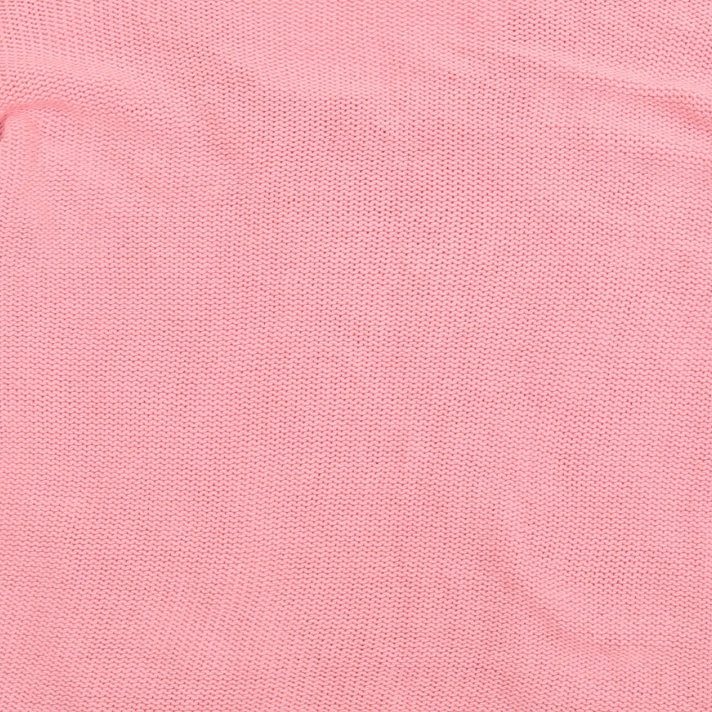 Womens UK Size 12 M&S Pink Pullover Jumper