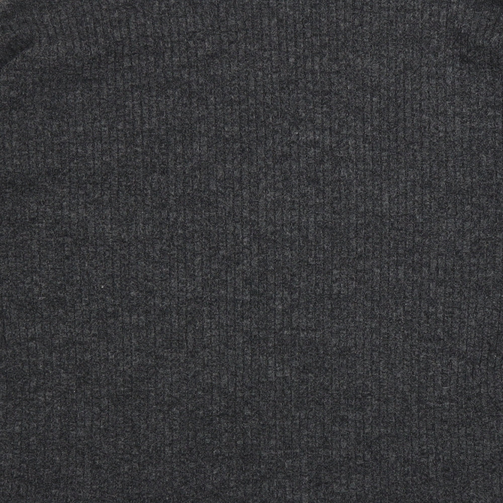 Nutmeg Womens Grey   Pullover Jumper Size 10