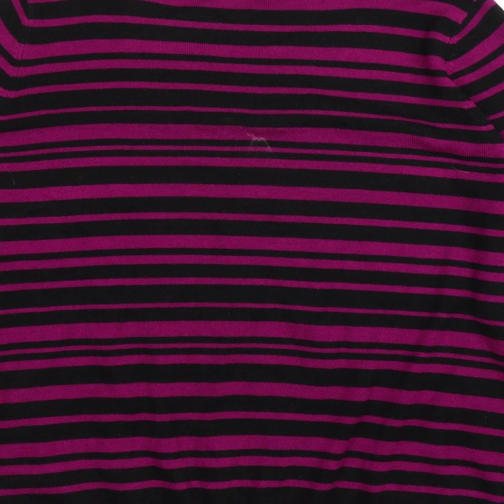 Womens UK Size 20 M&S Purple Pullover Jumper