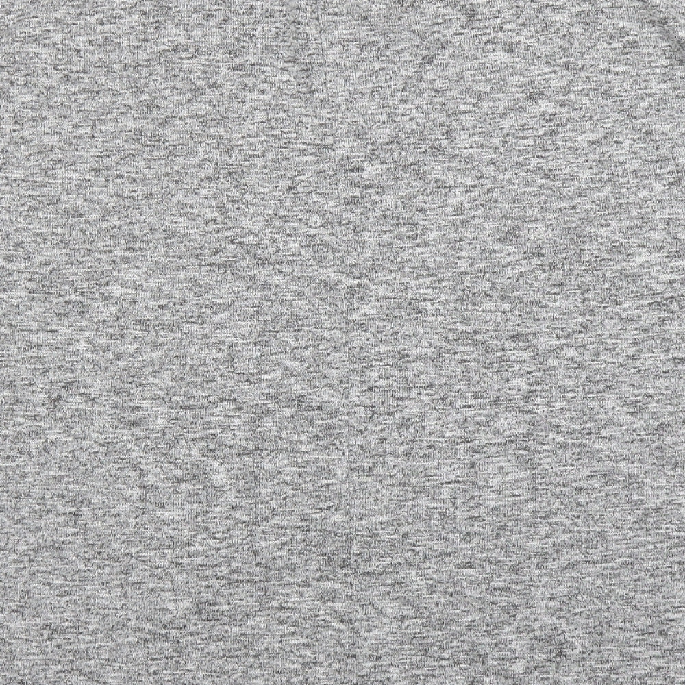 Womens UK Size L New Look Grey Basic Blouse