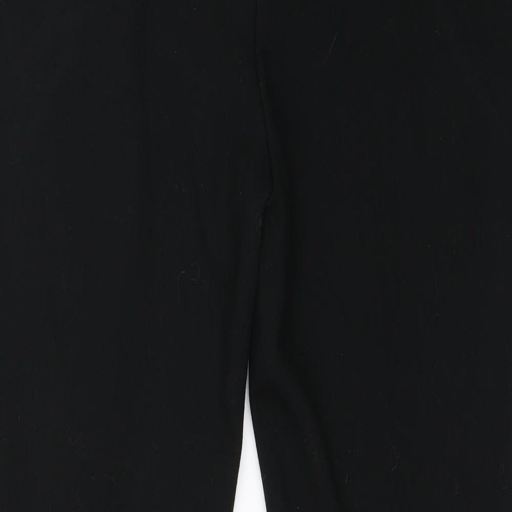 Amor & Psyche Womens Black Trousers Size 16 L28 in - Smart
