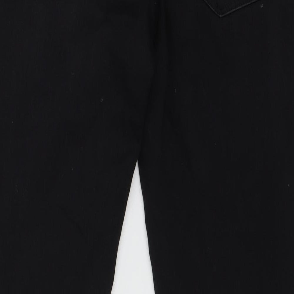 River Island Womens Black Skinny Jeans Size 34 L27 in