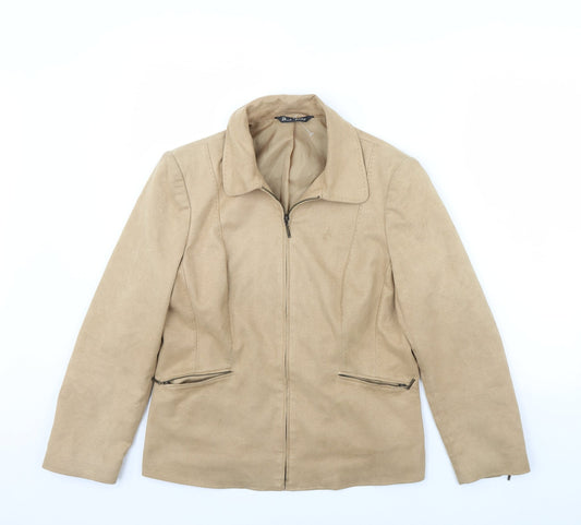 Womens UK Size 14 BHS Beige Jacket